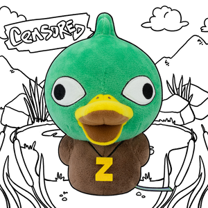 Censor Duck Plush New