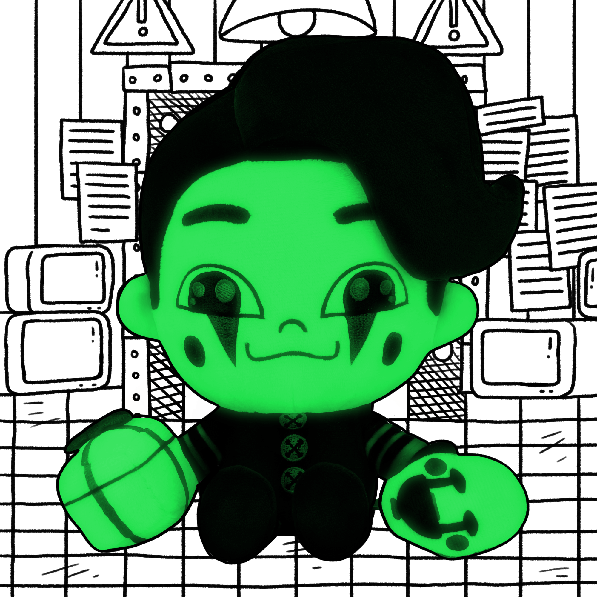 Dawko Poopet GITD Plush
