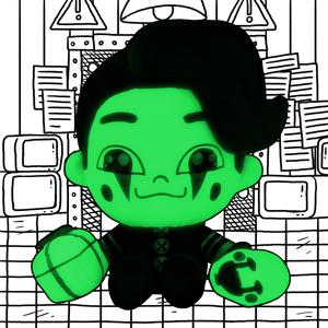 Dawko Poopet GITD Plush