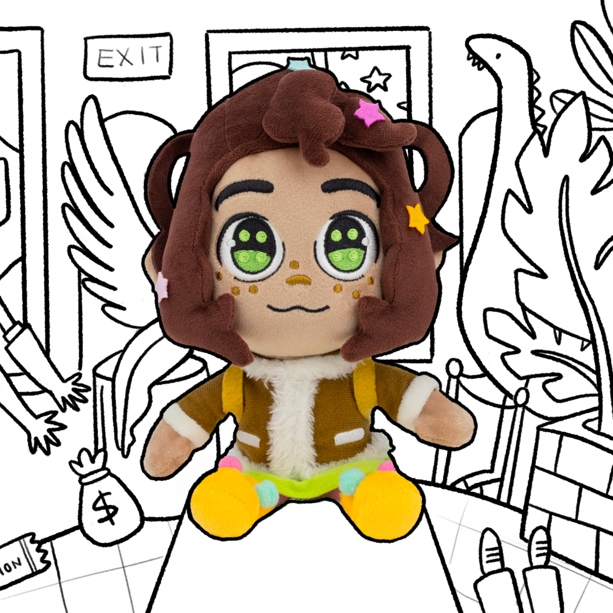 JelloApocalypse Molly Plush