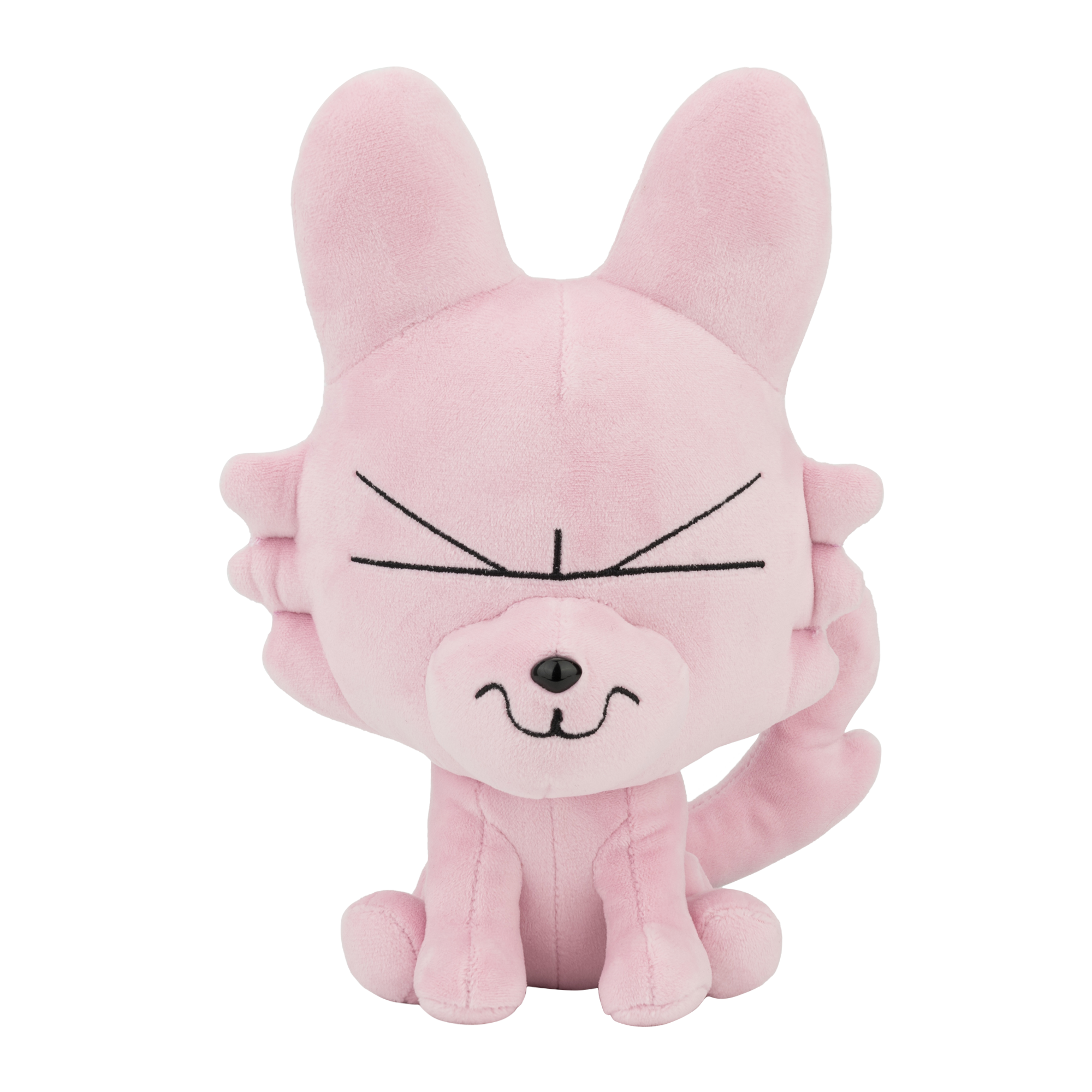 Pink Wolf Plush