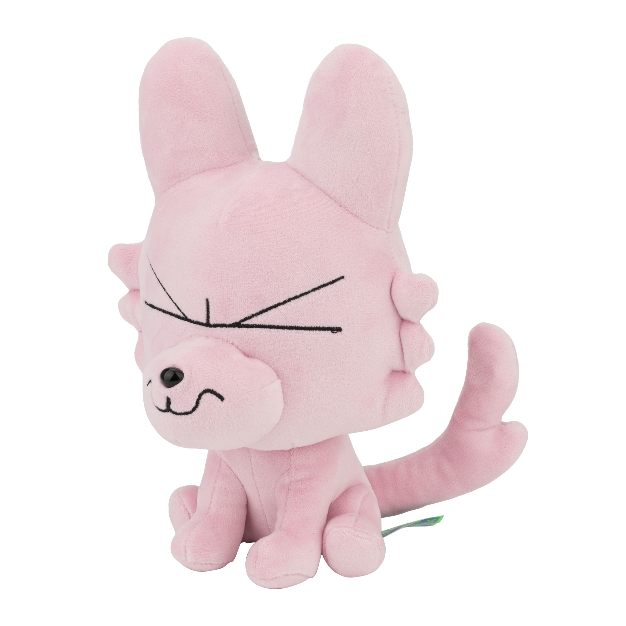 Pink Wolf Plush