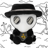 Plague Doctor Violet Plush